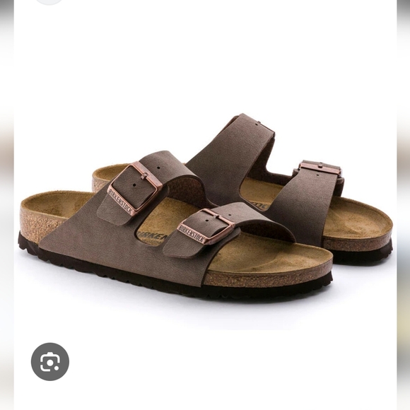 Birkenstock Arizona Birkibuc Sandals Size 42 GUC - Picture 2 of 11